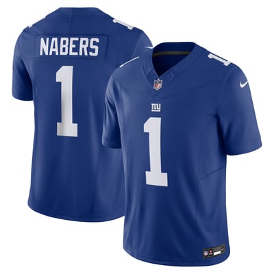 Malik Nabers New York Giants Nike Vapor F.U.S.E. Limited Jersey - Royal