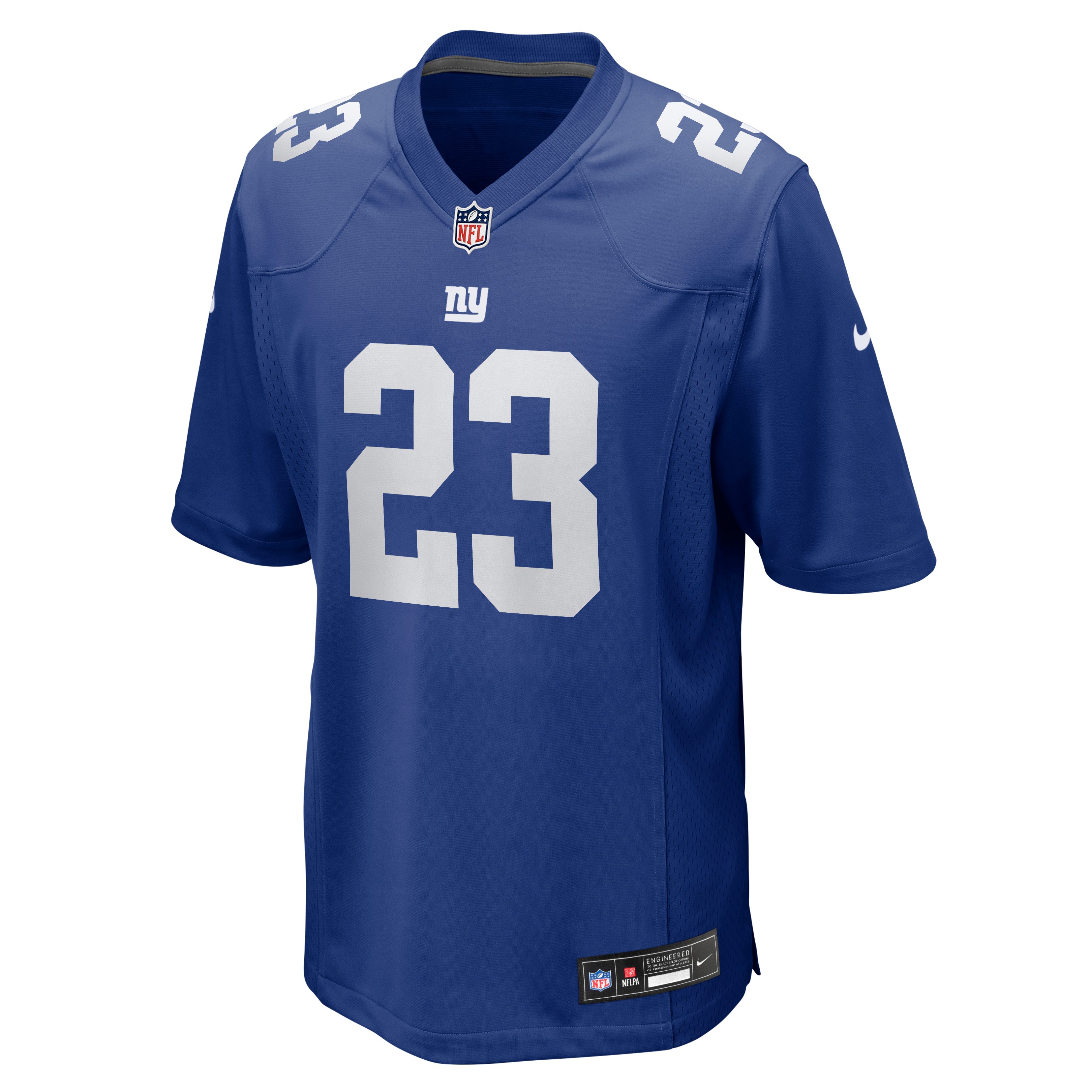 Men's Nike Najee Harris Royal New York Giants Team Game Jersey