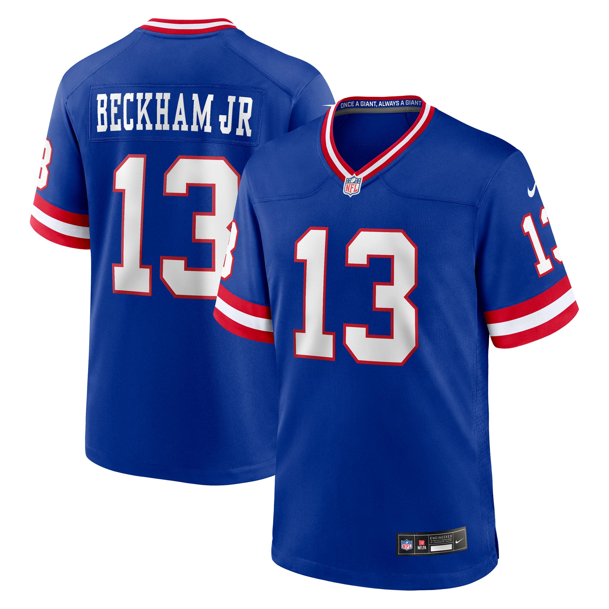 Maillot de match alternatif Nike Odell Beckham Jr. Royal New York Giants pour homme