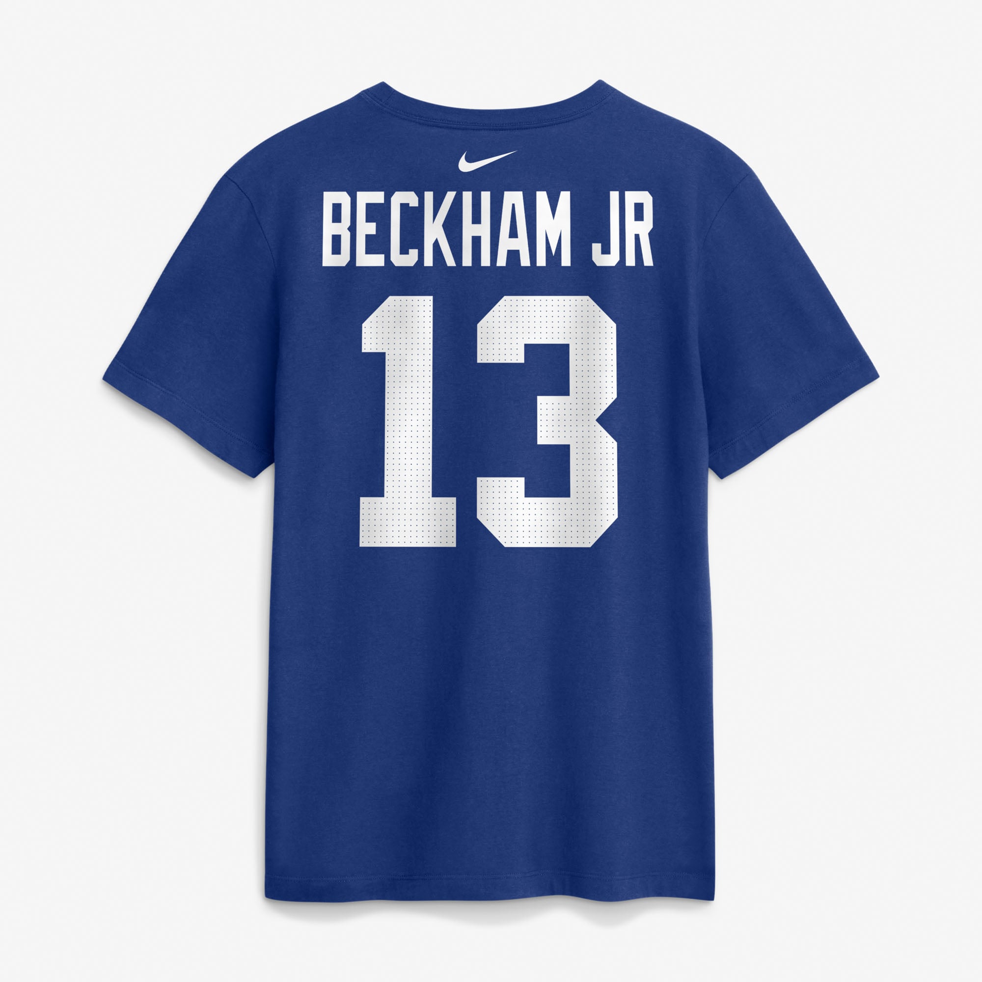 Men's Nike Odell Beckham Jr. Royal New York Giants Name & Number T-Shirt
