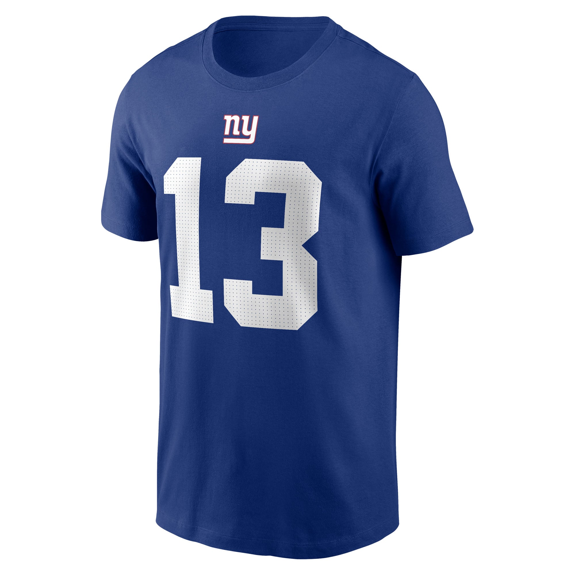 Men's Nike Odell Beckham Jr. Royal New York Giants Name & Number T-Shirt