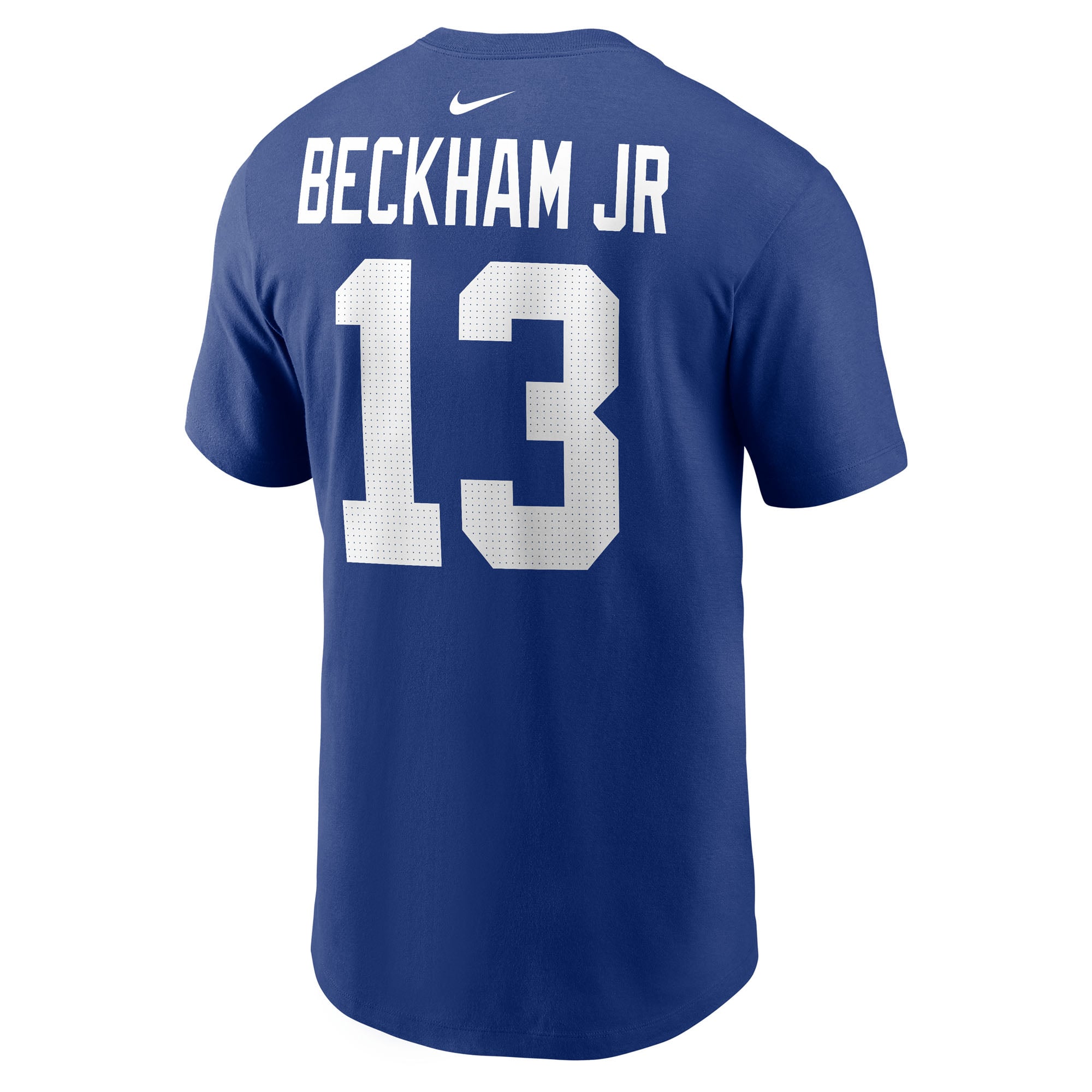 Men's Nike Odell Beckham Jr. Royal New York Giants Name & Number T-Shirt