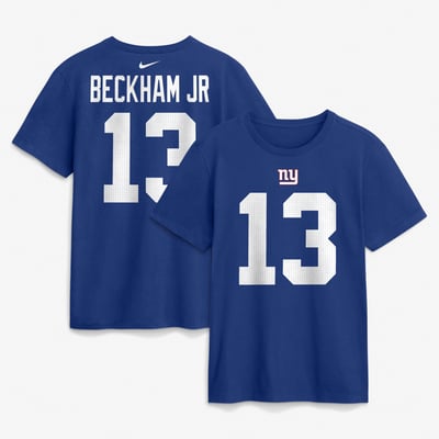 Odell Beckham Jr. New York Giants Nike Name & Number T-Shirt - Royal