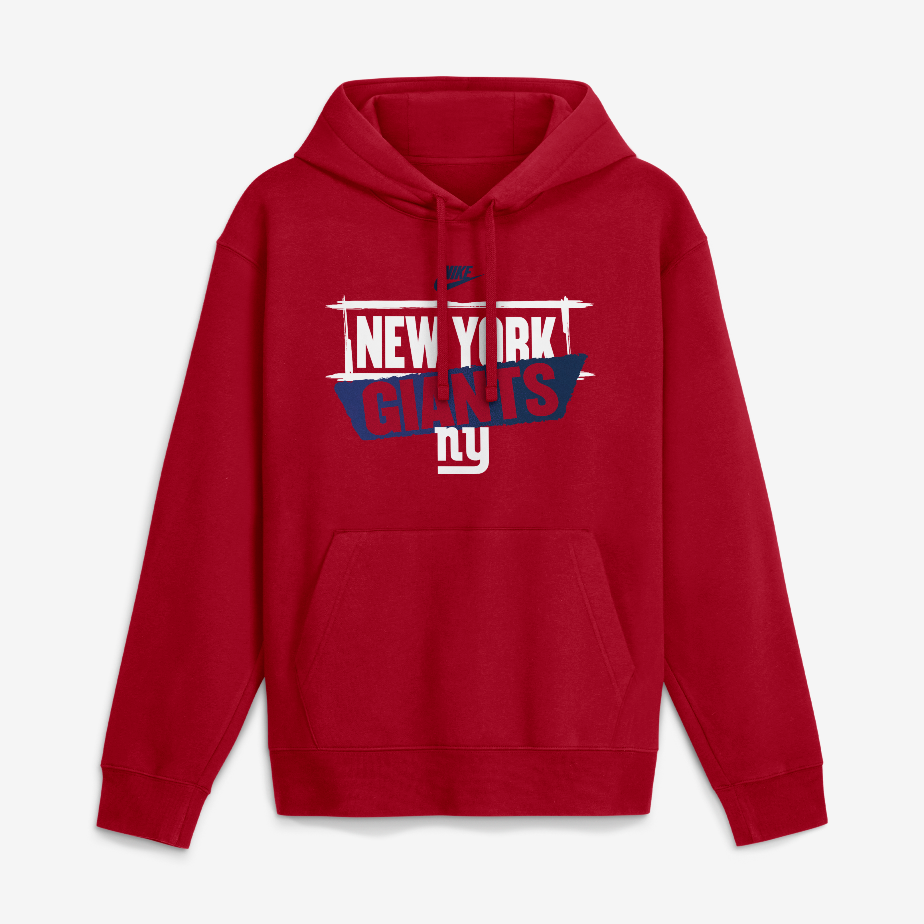 Sweat à capuche Nike Rewind Club rouge New York Giants pour homme