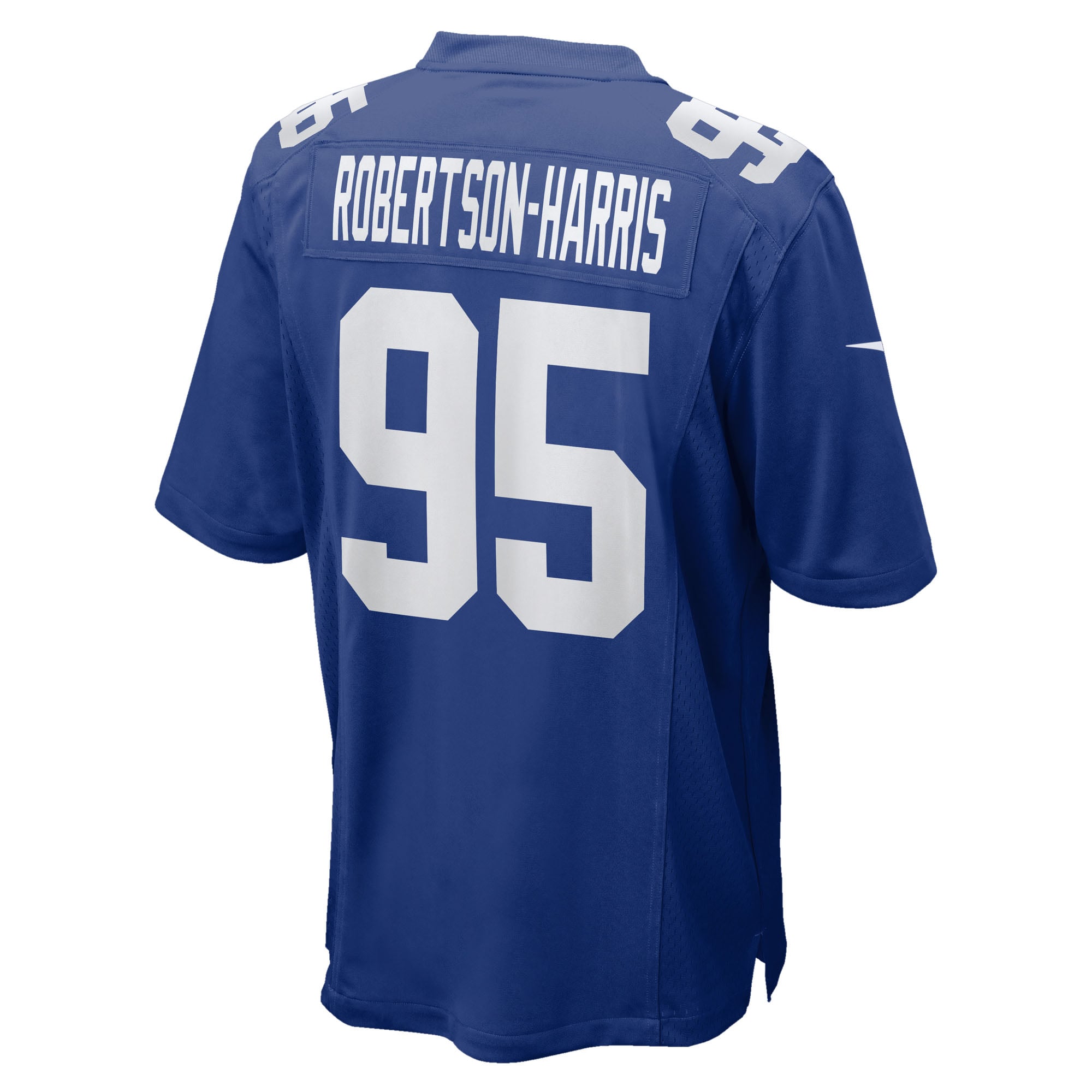 Men's Nike Roy Robertson-Harris  Royal New York Giants Team Game Jersey