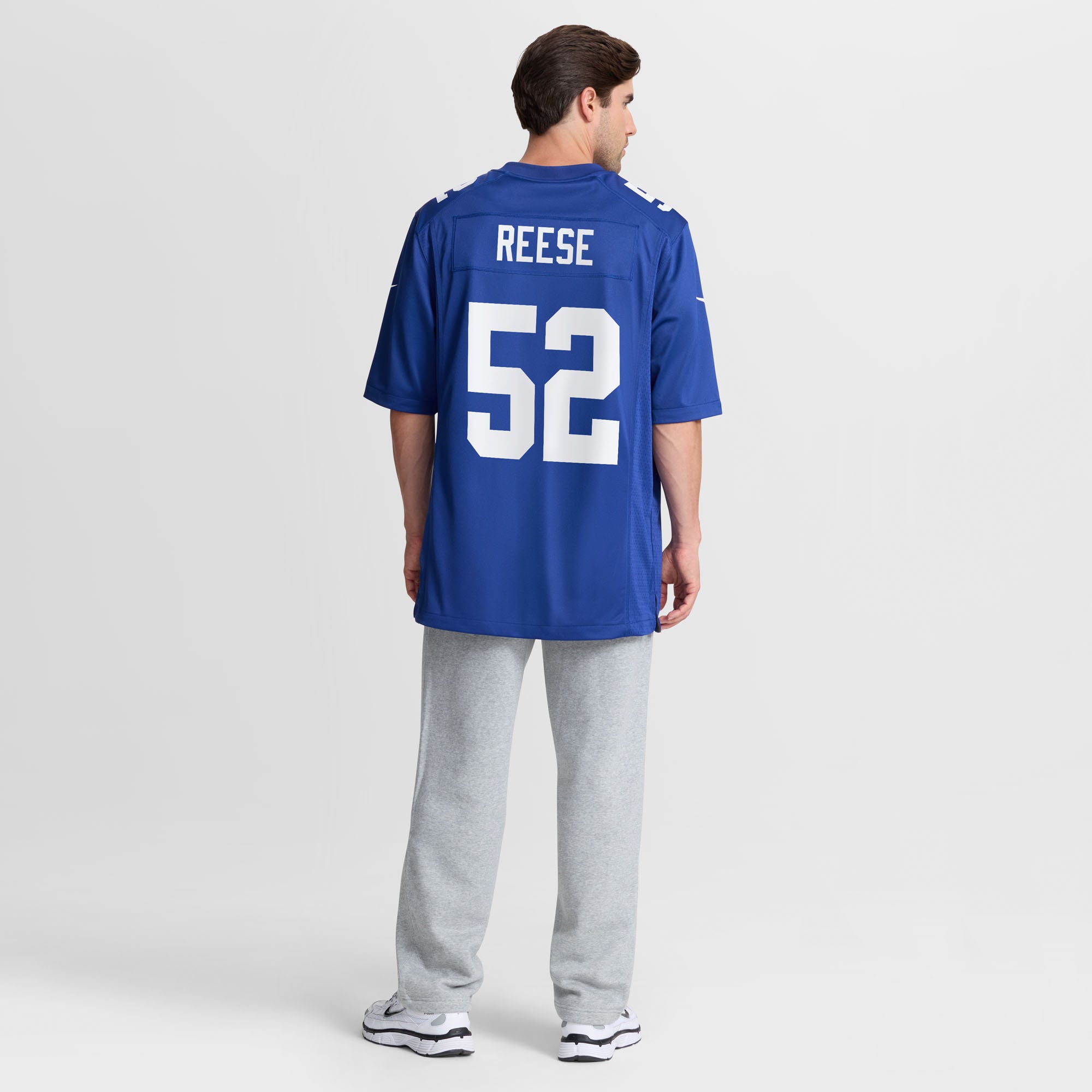 Maillot de match Nike Royal New York Giants Arvell Reese pour homme