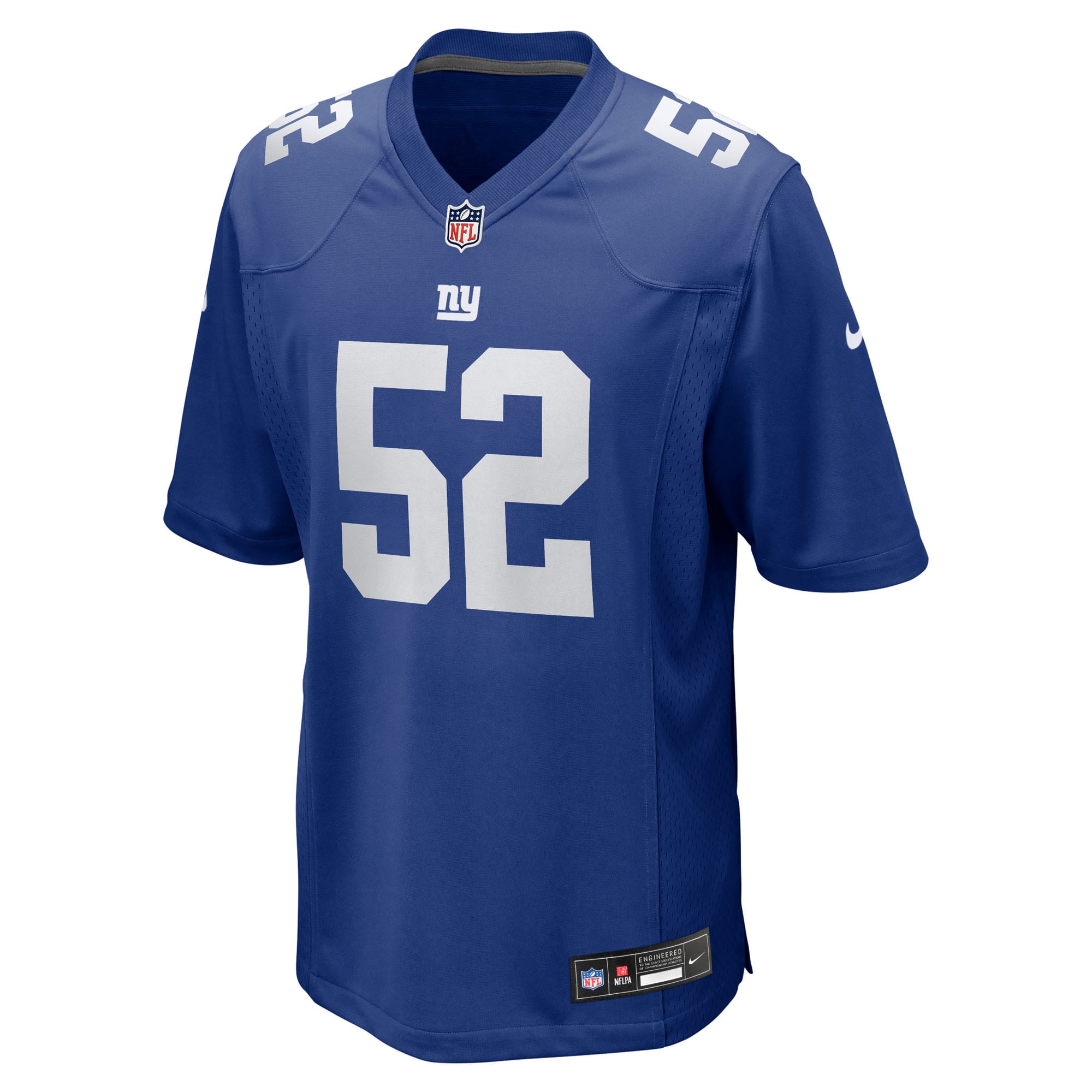 Maillot de match Nike Royal New York Giants Arvell Reese pour homme
