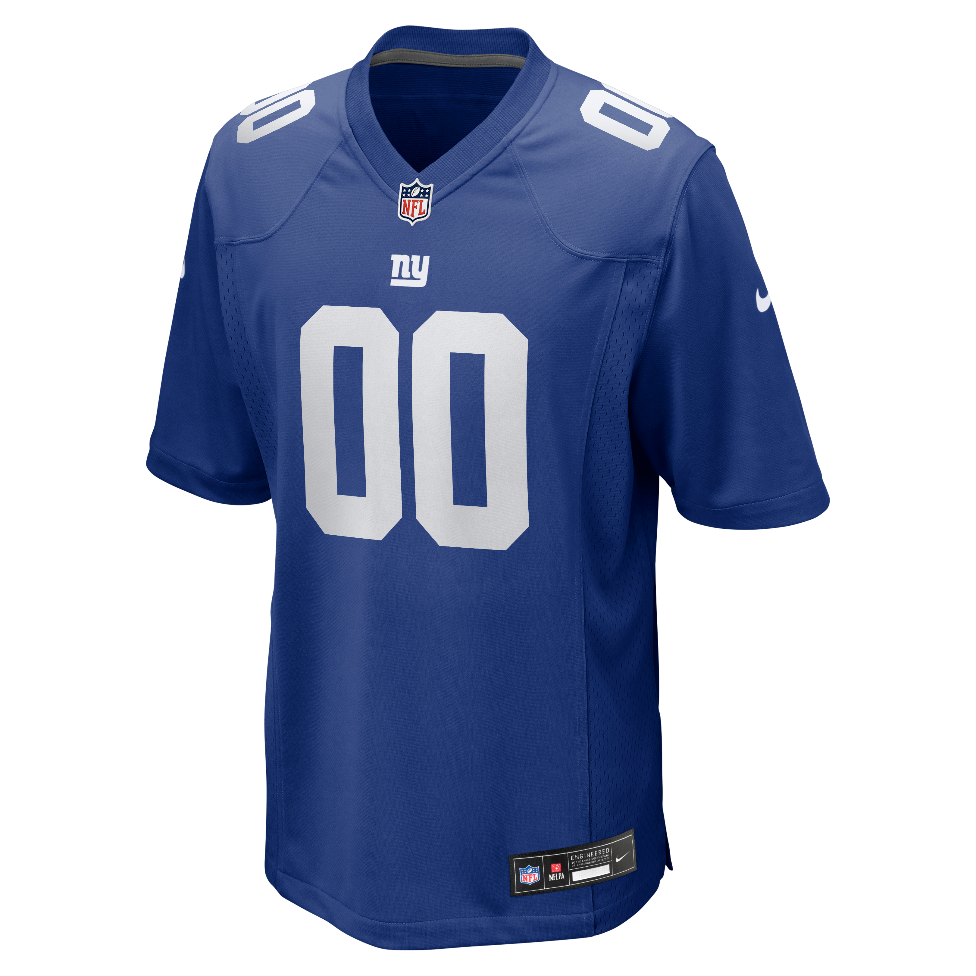 Couleur de l'équipe personnalisée Nike Royal New York Giants pour homme - Maillot match