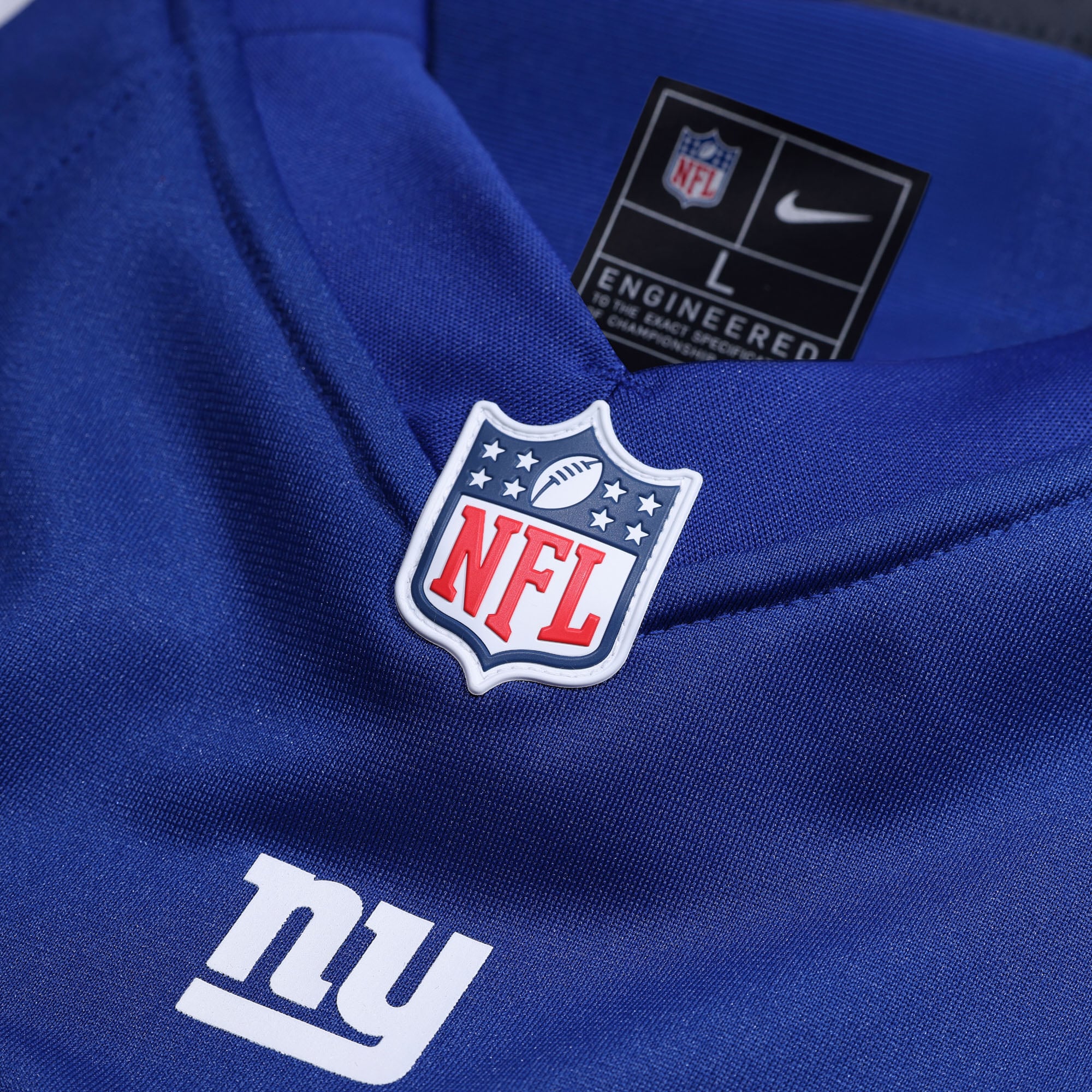 Couleur de l'équipe personnalisée Nike Royal New York Giants pour homme - Maillot match