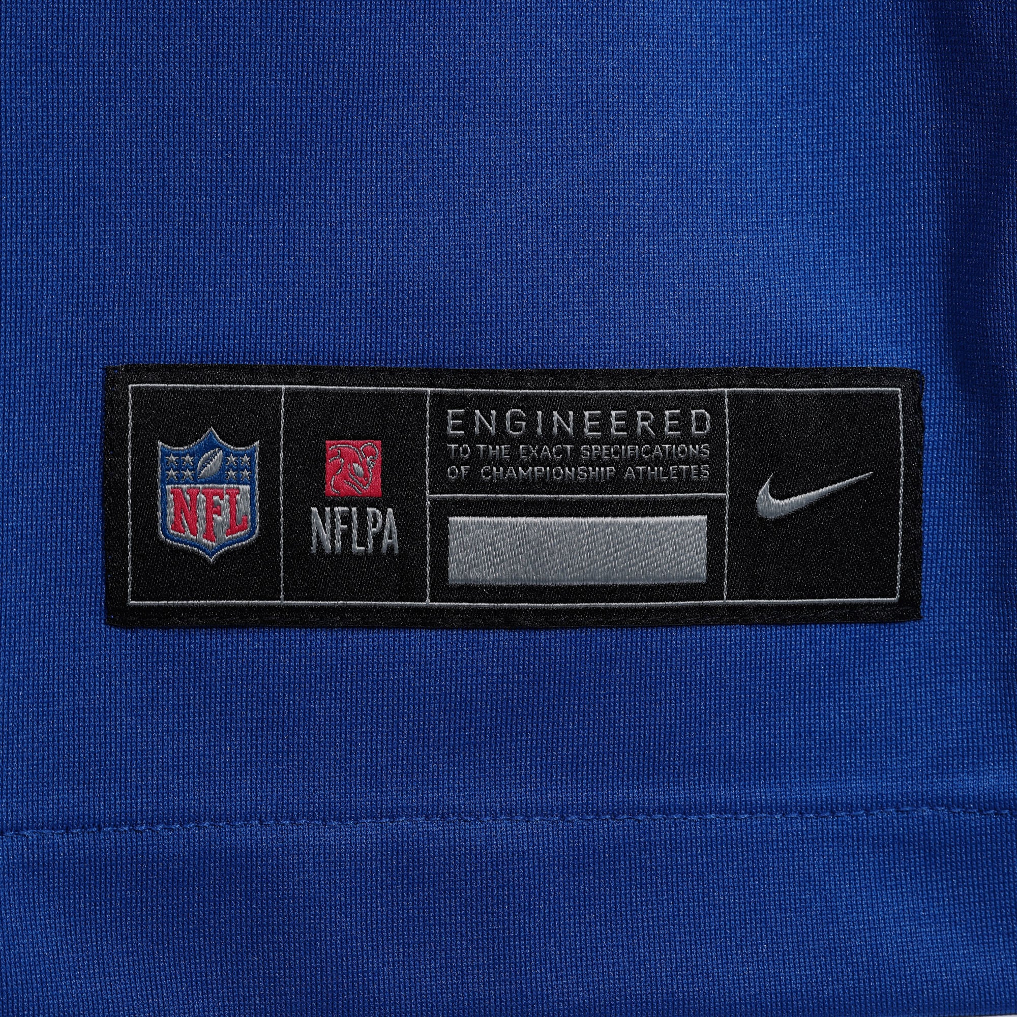 Couleur de l'équipe personnalisée Nike Royal New York Giants pour homme - Maillot match