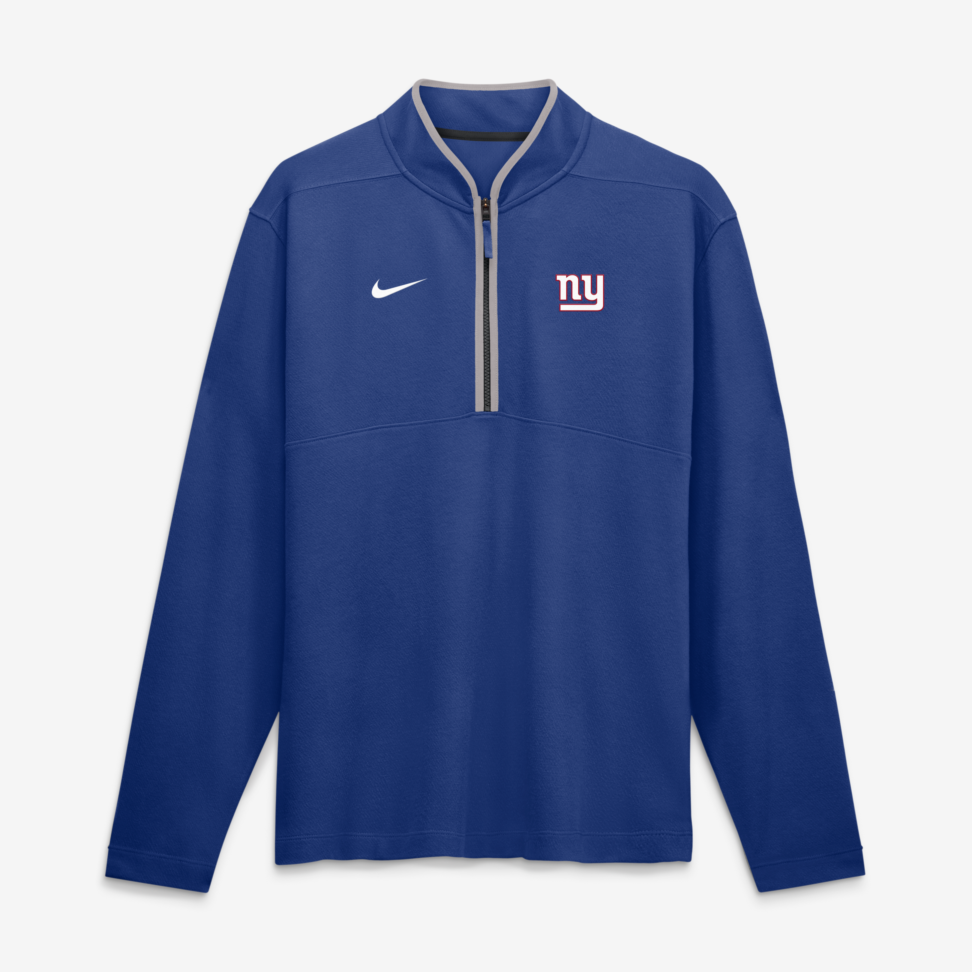 Men's Nike  Royal New York Giants Dri-FIT Victory Half-Zip Pullover