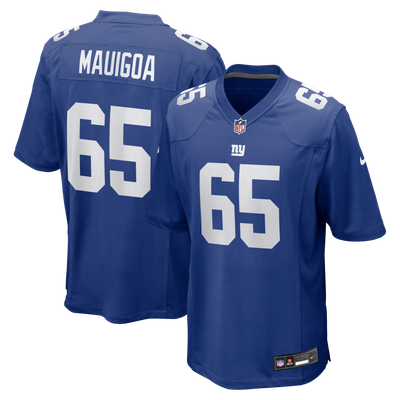 Francis Mauigoa New York Giants Nike Team Game Jersey - Royal