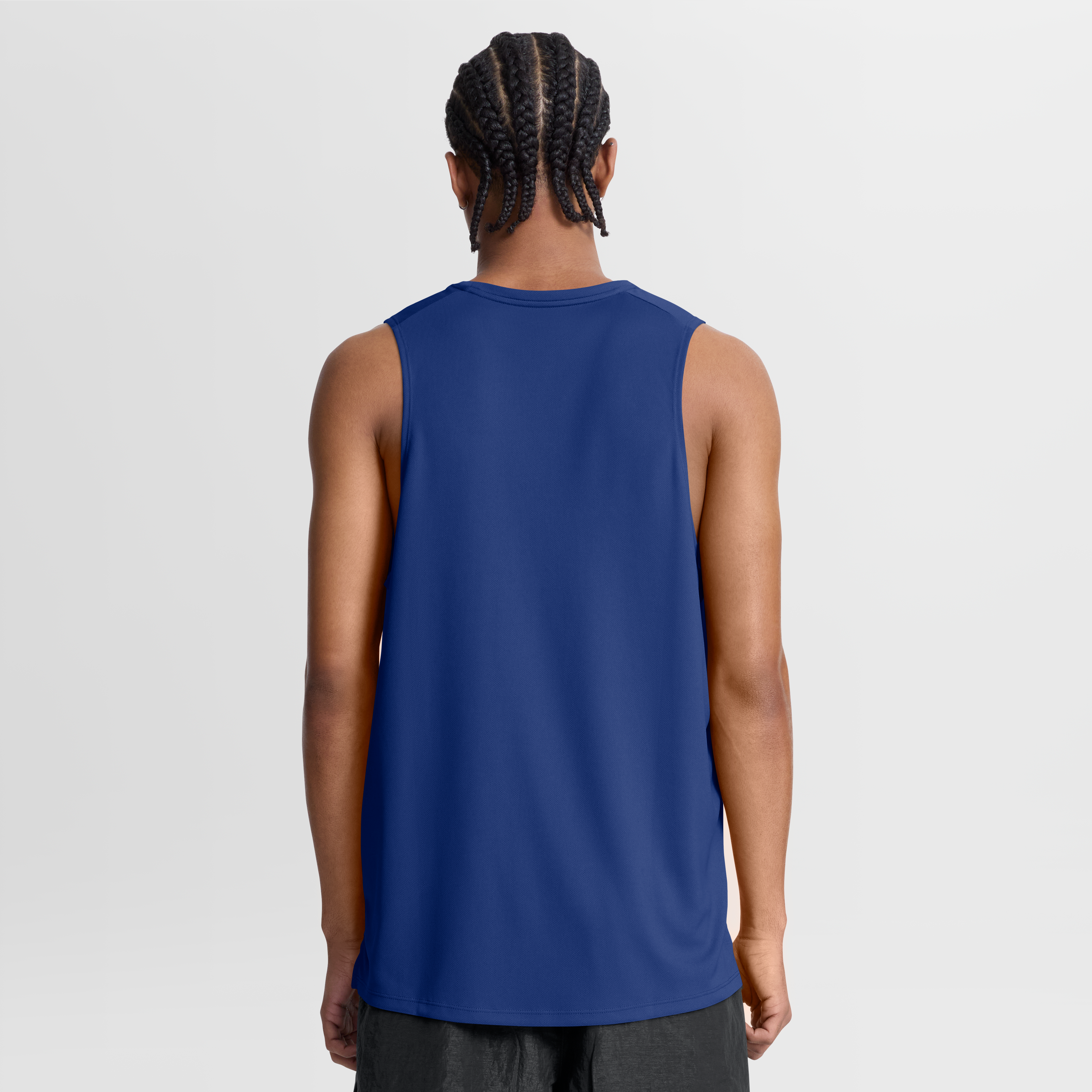 Men's Nike Royal New York Giants Kickoff Miler Dri-FIT Tank​ Top