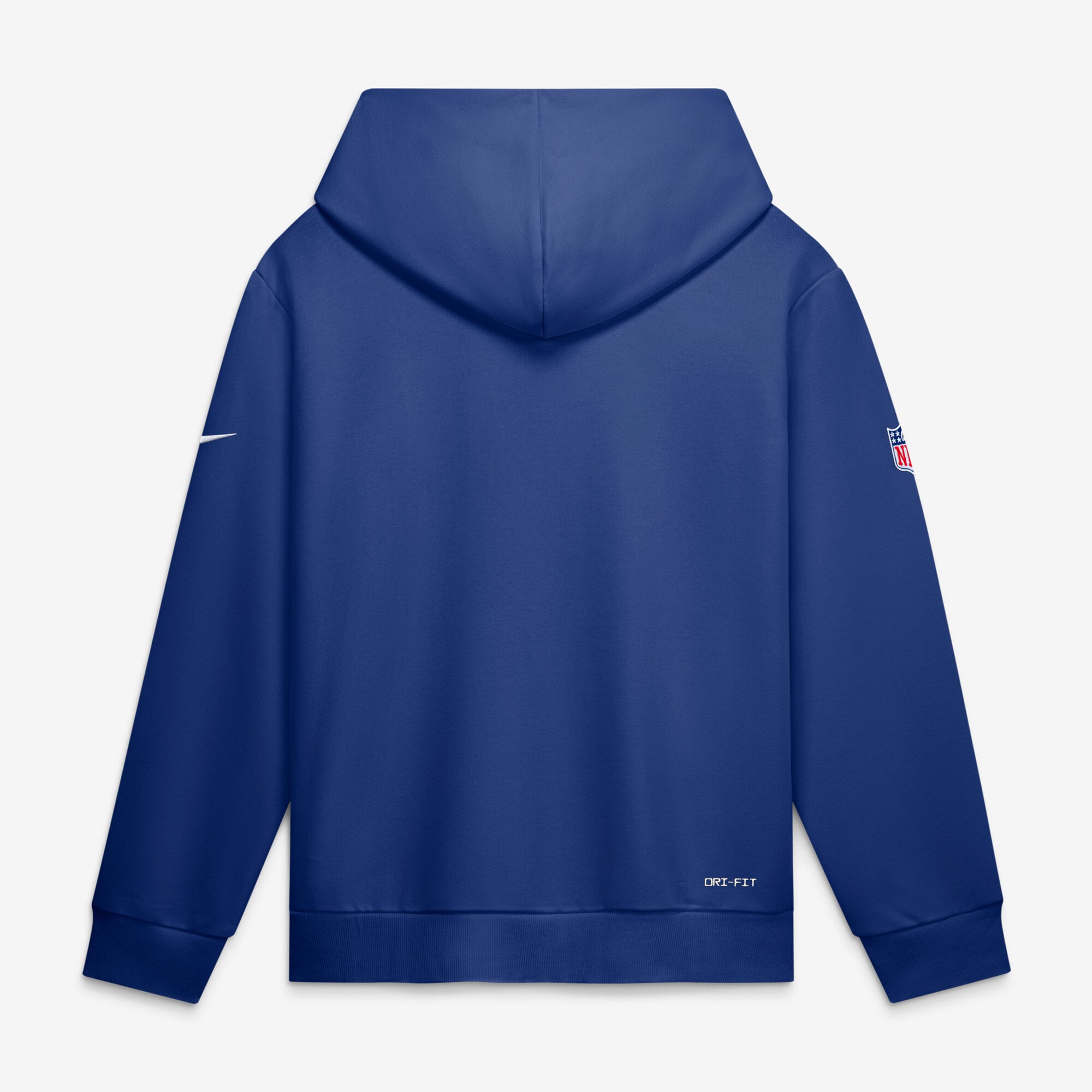 Men's Nike Royal New York Giants Sideline Standard Issue Quarterback Scramble Dri-FIT Full-Zip Hoodie