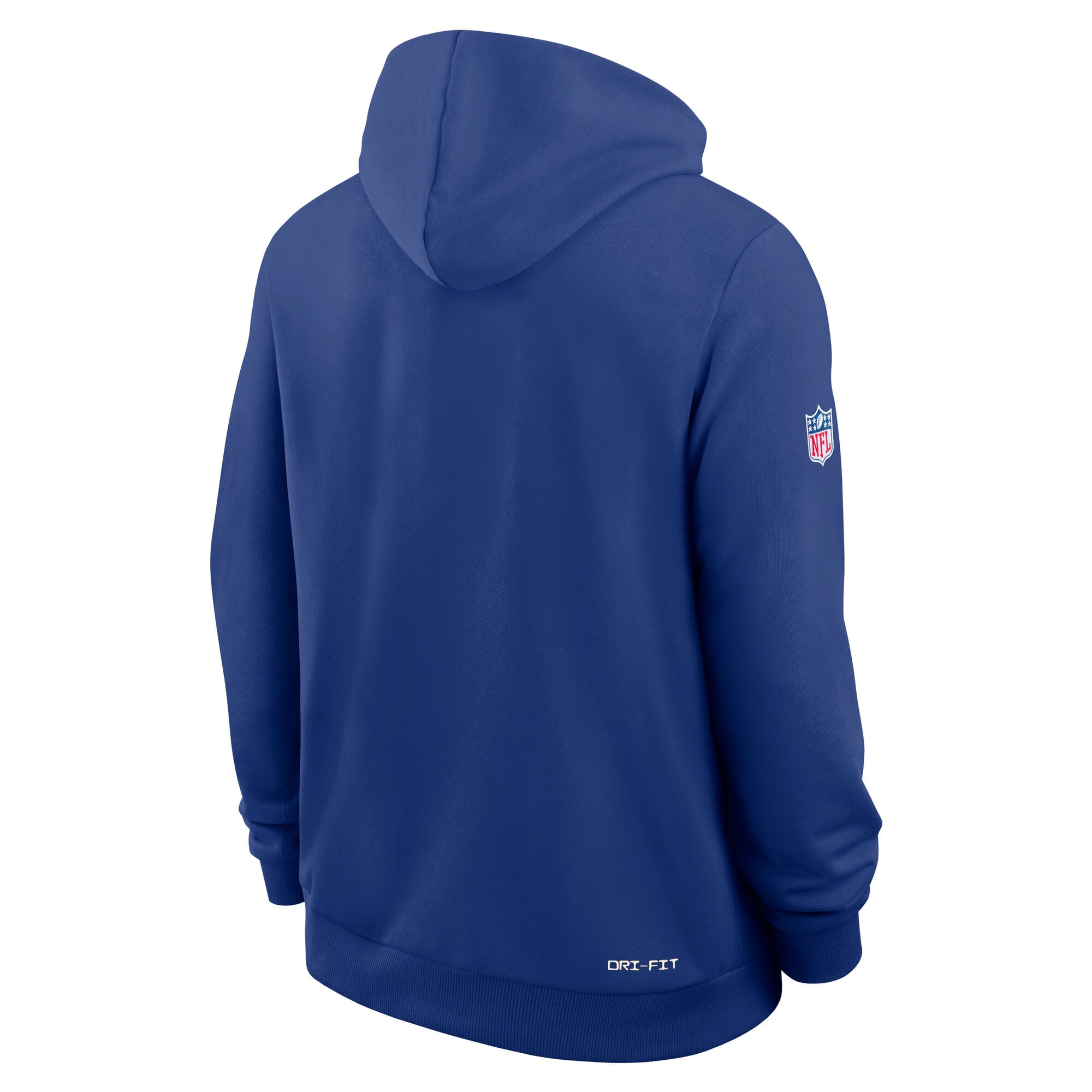 Men's Nike Royal New York Giants Sideline Standard Issue Quarterback Scramble Dri-FIT Full-Zip Hoodie