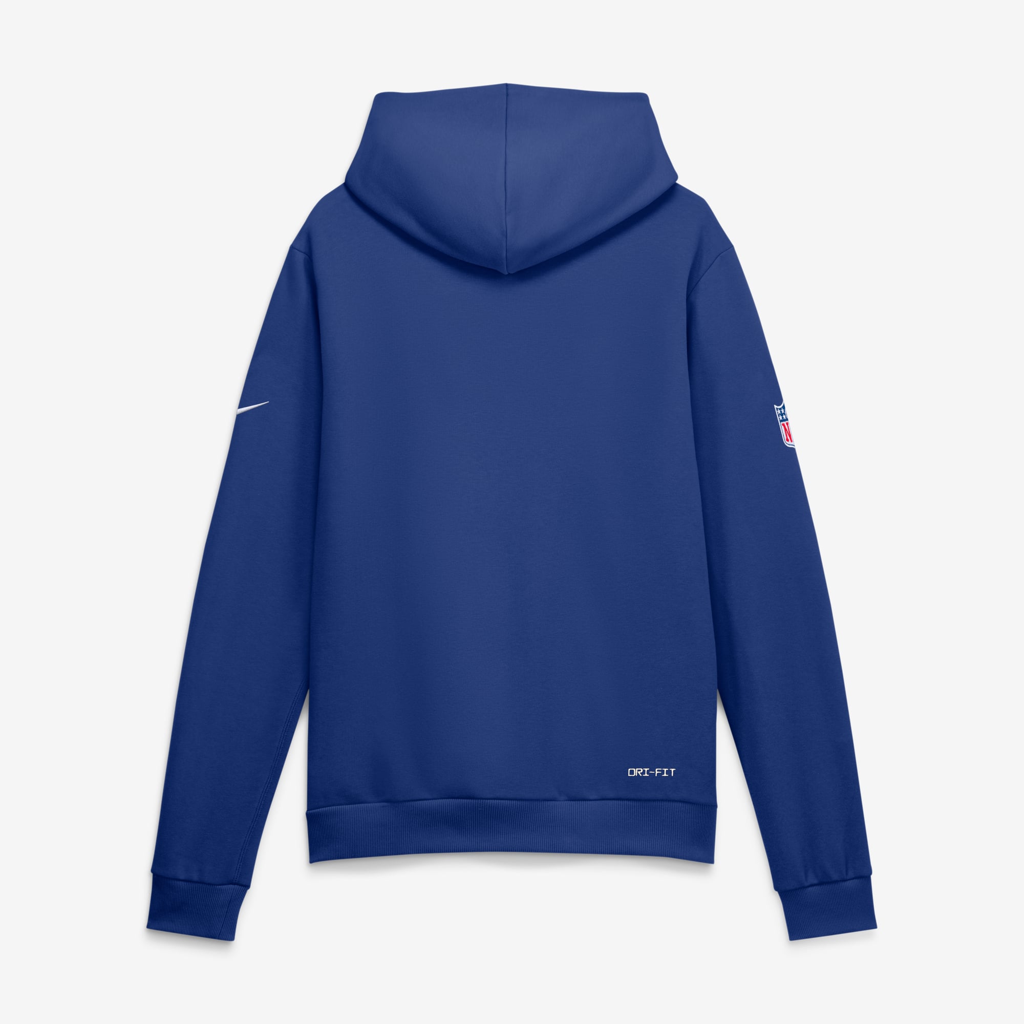Men's Nike Royal New York Giants Sideline Standard Issue Top Prospect Dri-FIT Hoodie