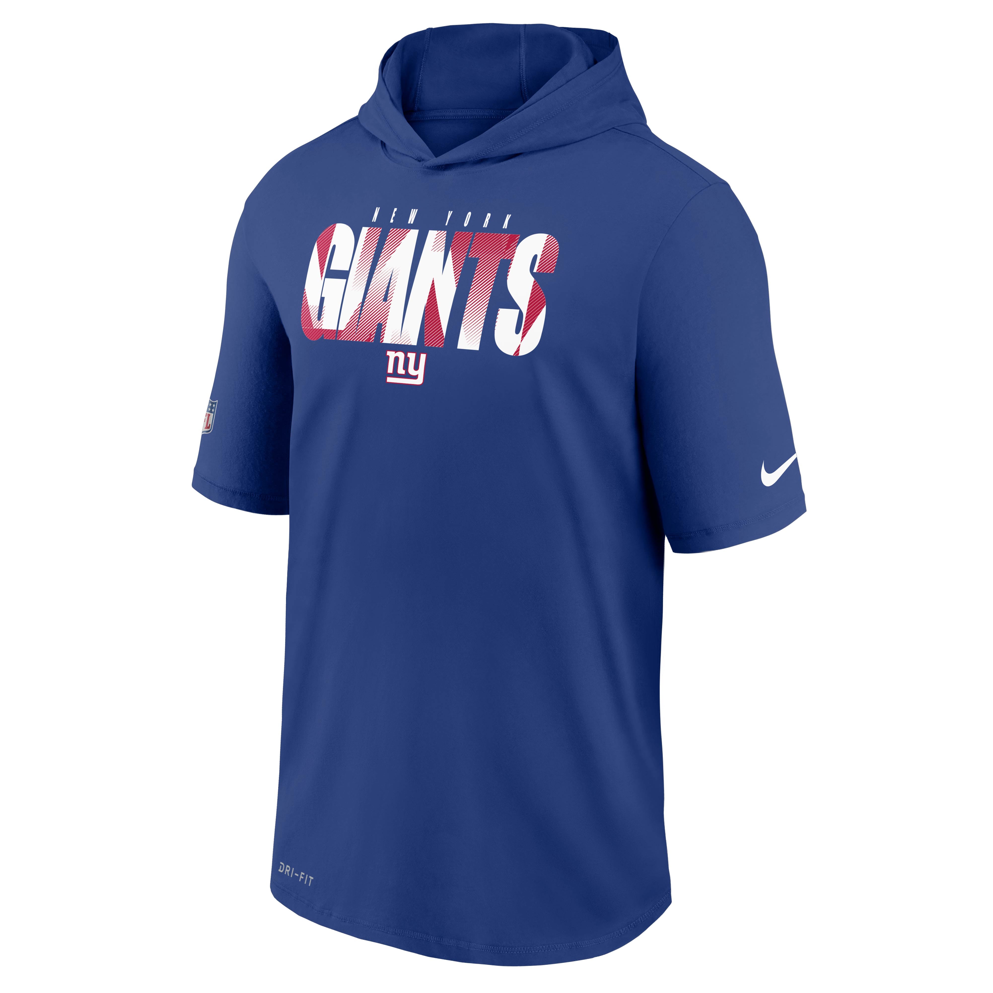 Men's Nike Royal New York Giants Team Logo Performance - Hoodie T