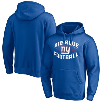 New York Giants Hometown Collection Sweep Pullover Hoodie - Royal