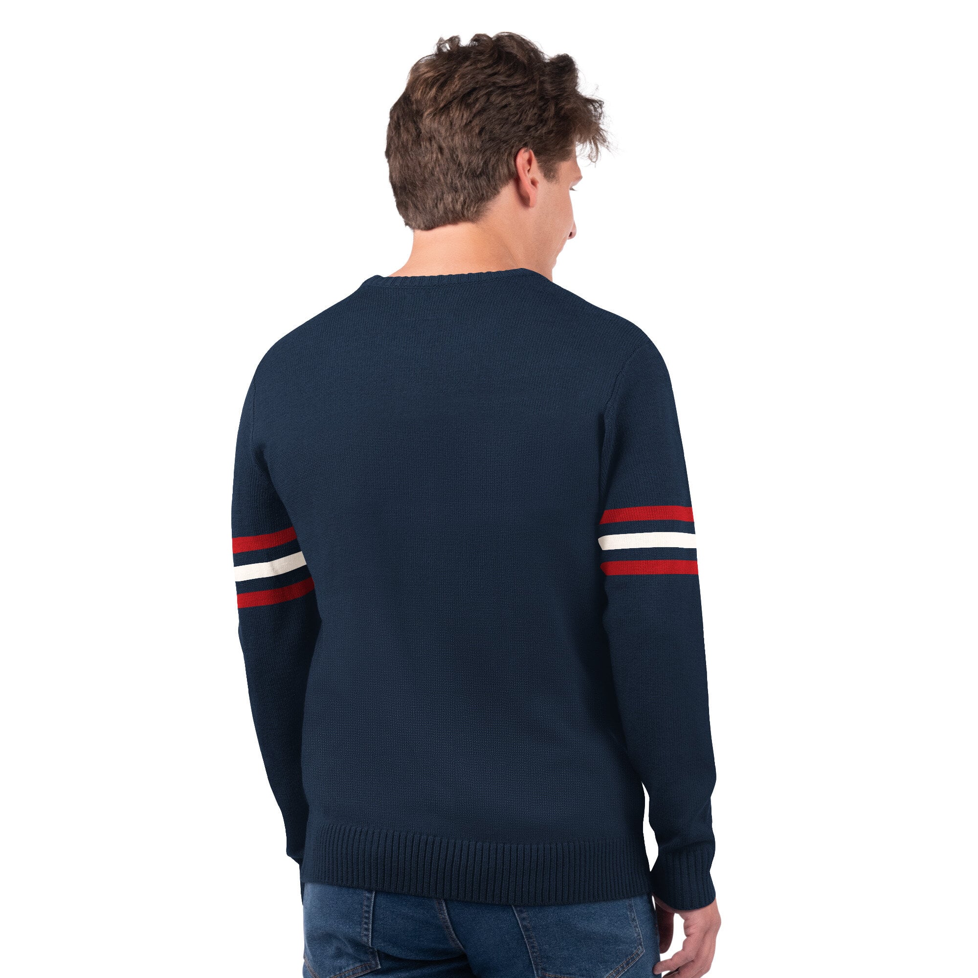 Pull de joueur des Giants New York, bleu marine, la marque Starter, pour homme