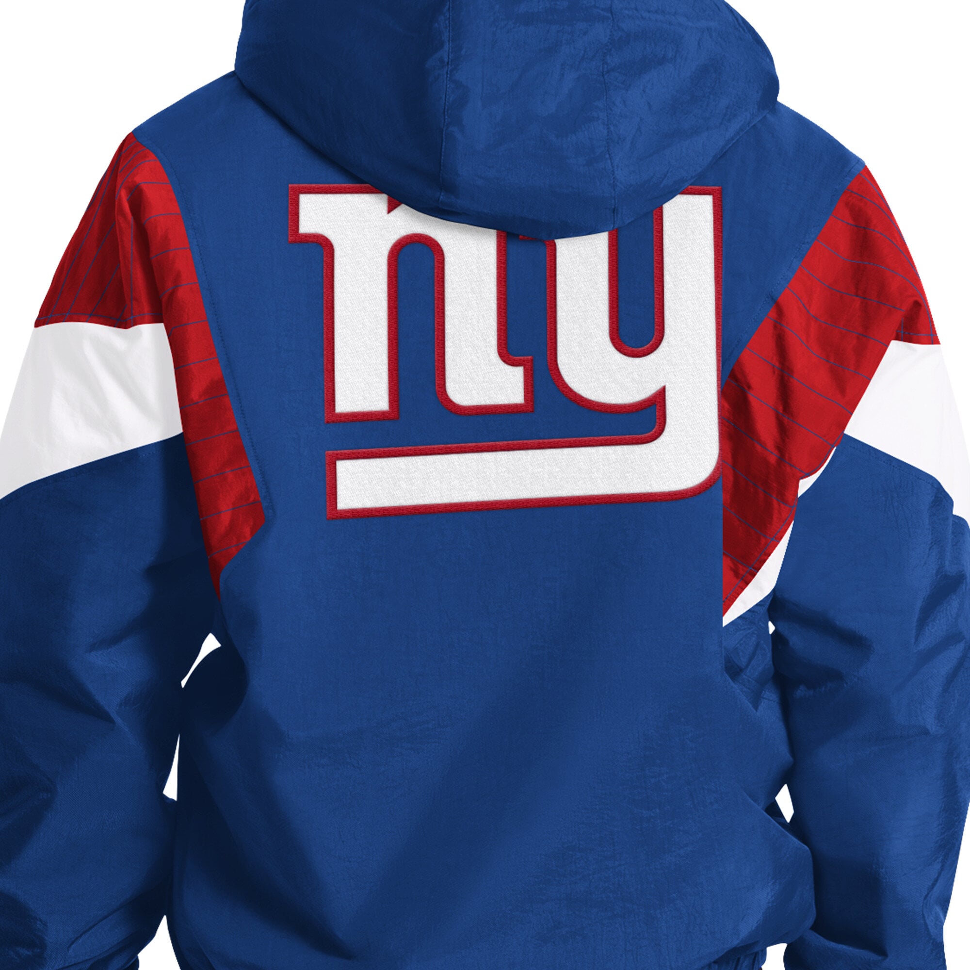 Veste à capuche demi-zip Starter Royal New York Giants pour homme