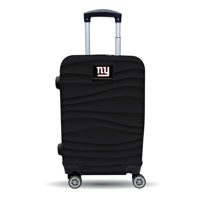 New York Giants MOJO Black Color Blitz Carry-On Hardcase Spinner Luggage
