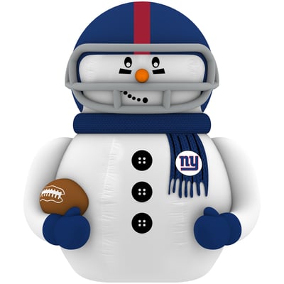 New York Giants 7' Inflatable Snowman Player