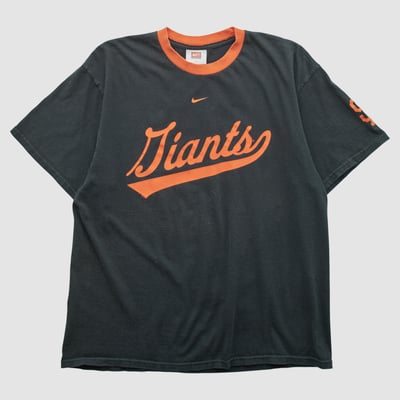 New York Giants Nike 2000s T-shirt - Black - M by Fanatics Real Vintage
