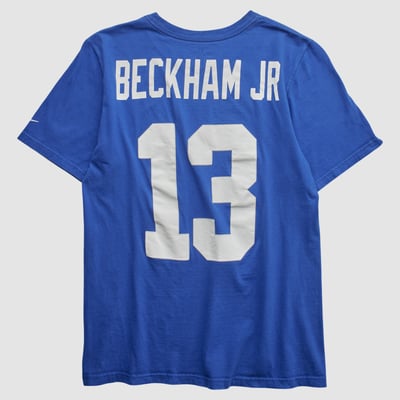 New York Giants Nike 2010s T-shirt - Blue - XS by Fanatics Real Vintage