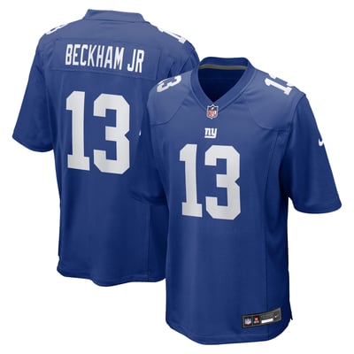 New York Giants Nike Game Home Jersey - Royal - Odell Beckham Jr. - Mens