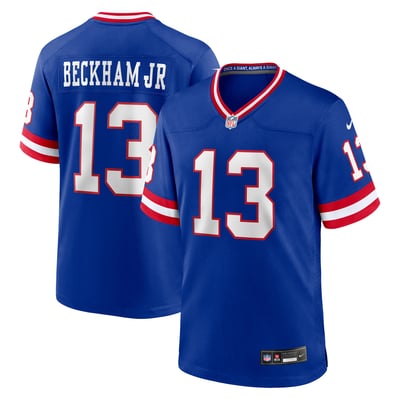 New York Giants Nike Game Secondary Alternate Jersey - Royal - Odell Beckham Jr. - Mens