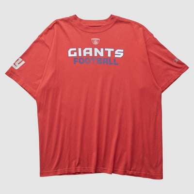 New York Giants Reebok 2000s T-shirt - Red - L by Fanatics Real Vintage