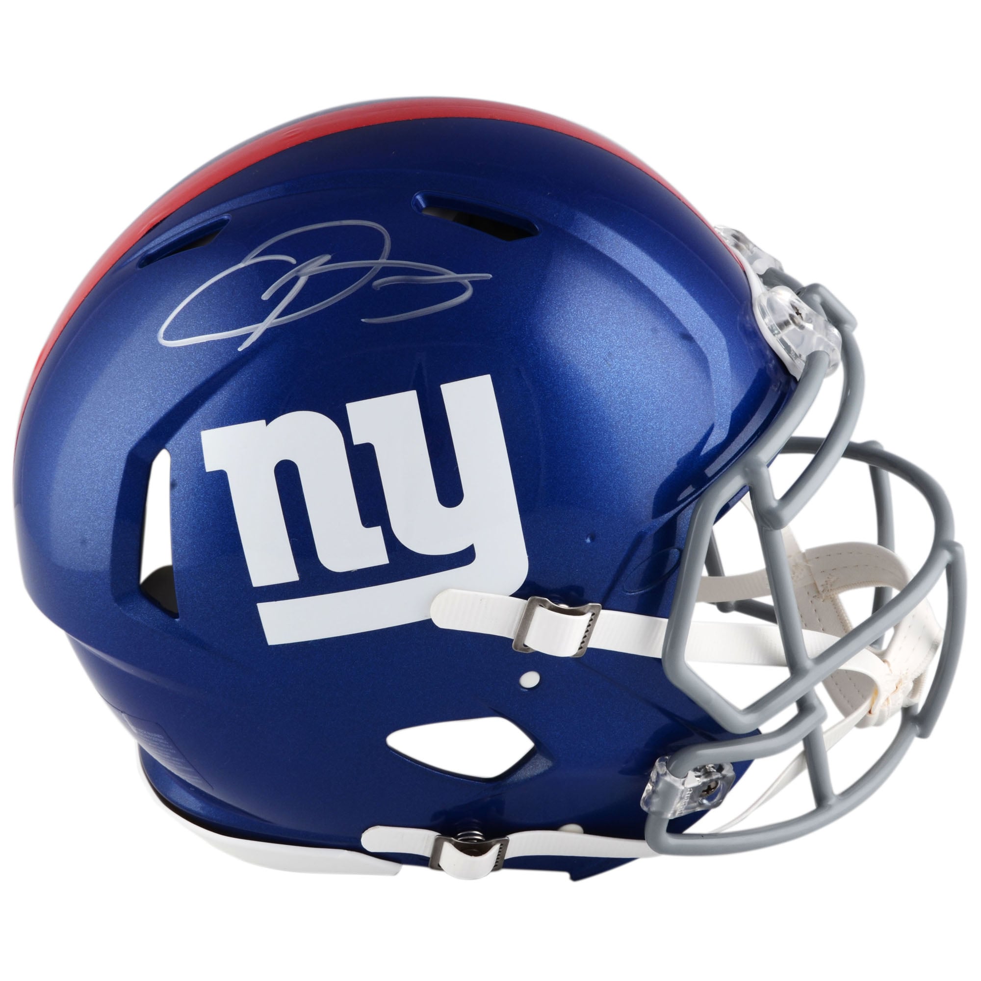 Odell Beckham Jr. New York Giants Autographed Riddell Speed Pro-Line Helmet