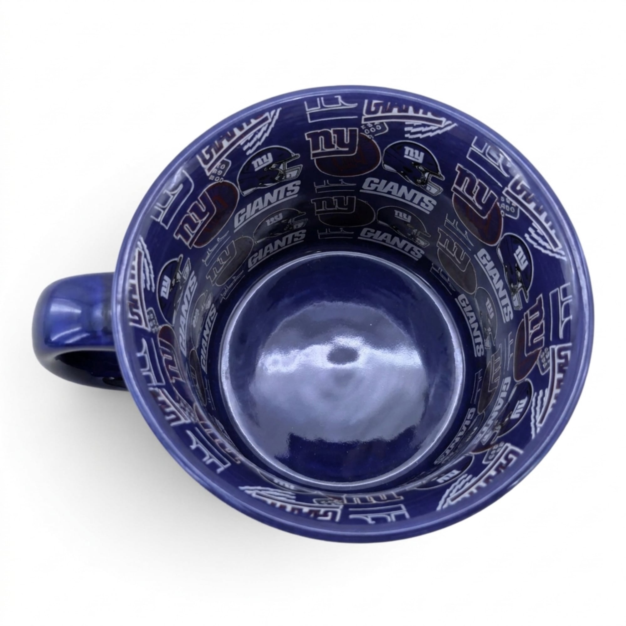 Mug Pegasus New York Giants 17 oz (482 ml) à l'envers