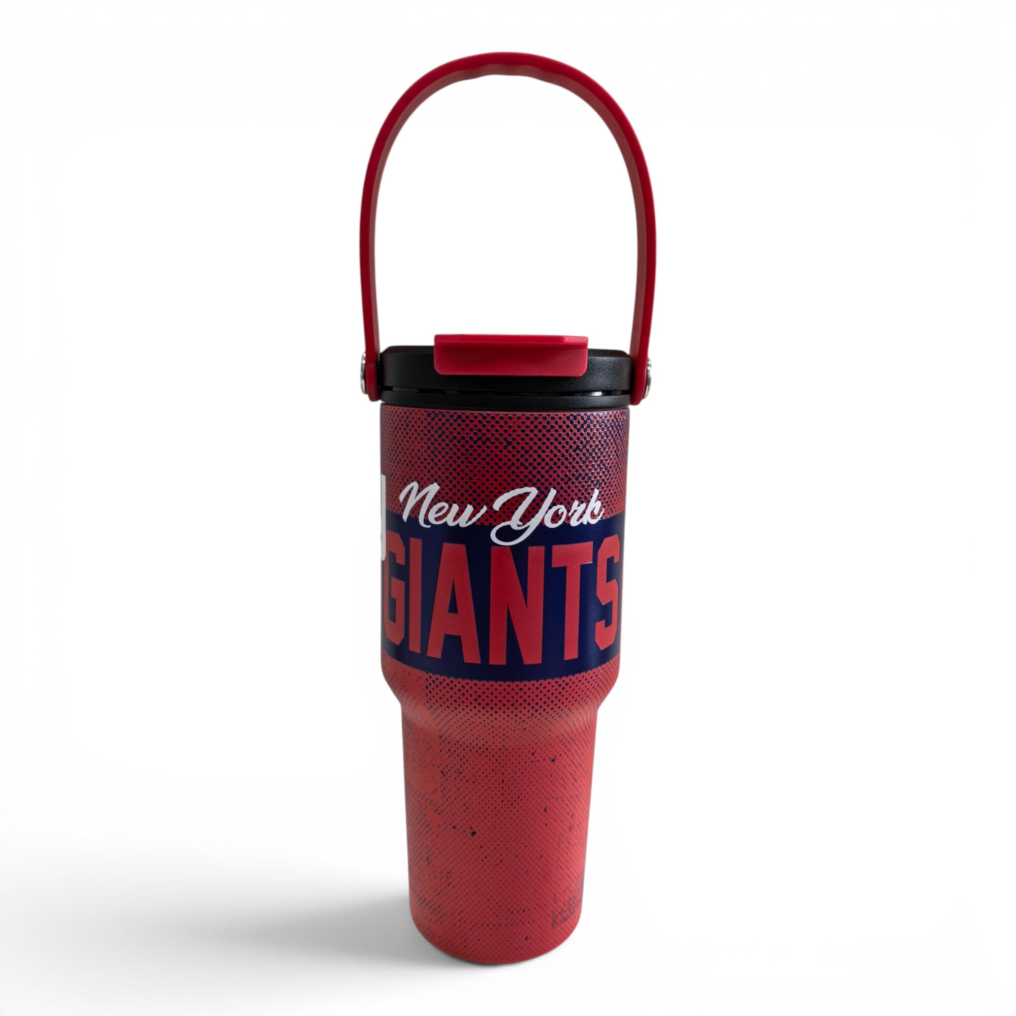 Pegasus New York Giants 24oz. Speckled Gradient Stainless Steel Dual Top Water Bottle