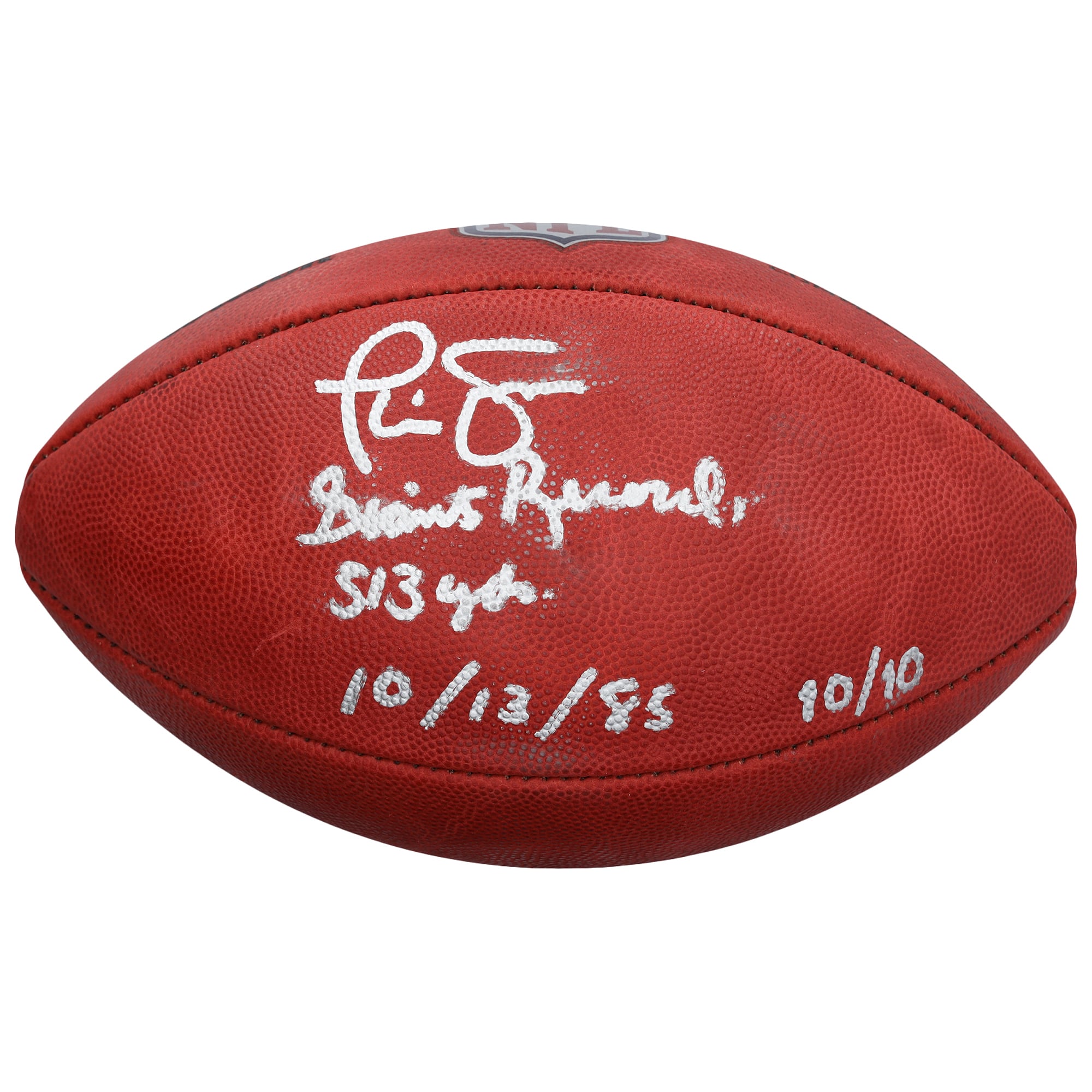 Ballon de football américain Duke, édition limitée n° 10/10