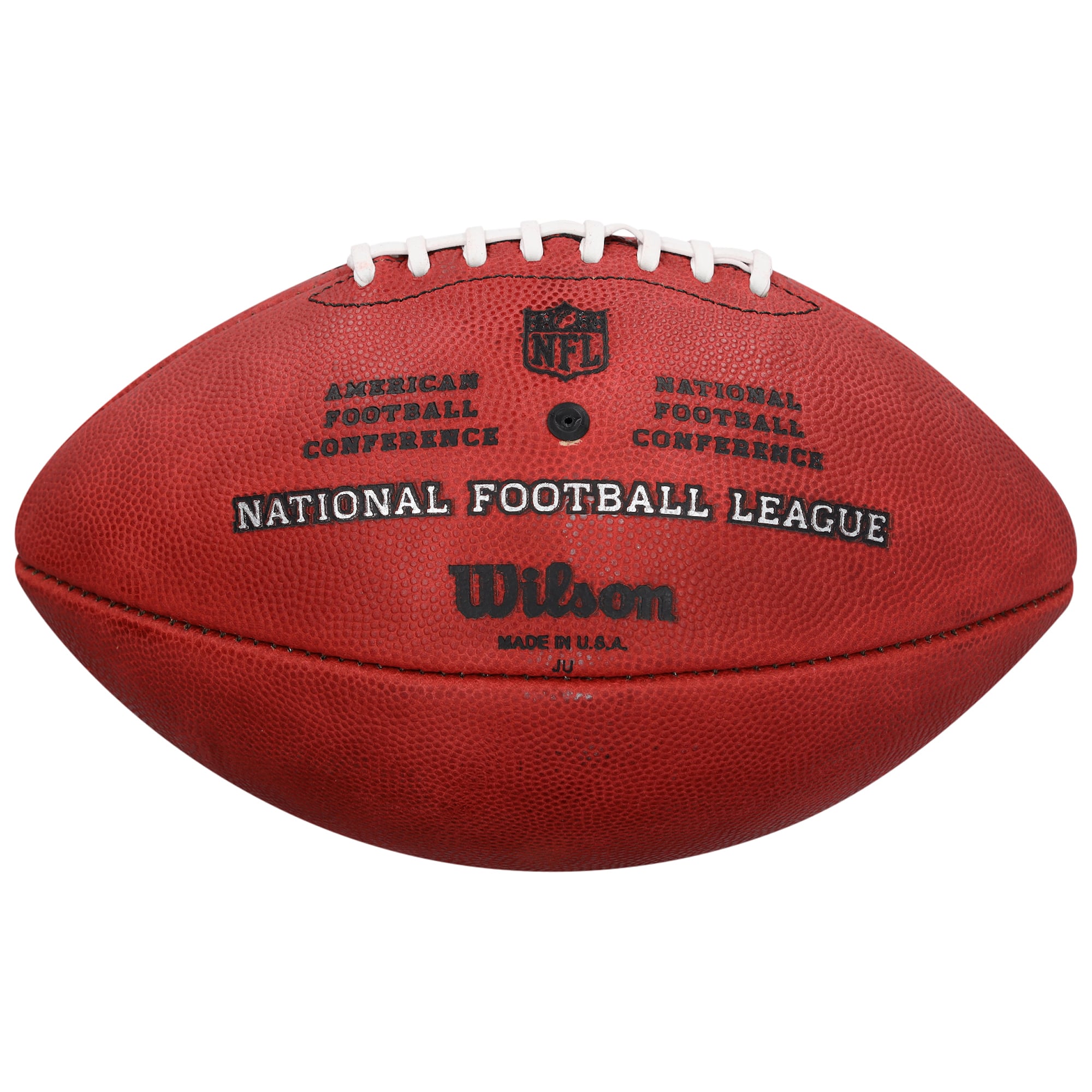 Ballon de football américain Duke, autographié par Phil Simms (New York Giants), en couleurs et avec plusieurs inscriptions - Édition limitée à 10 exemplaires