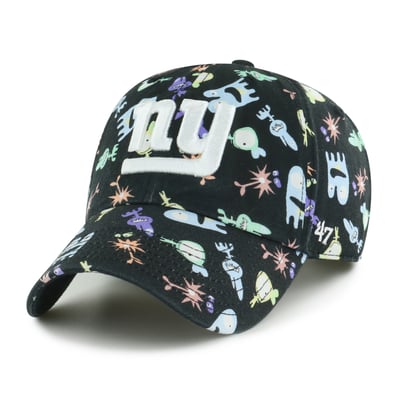 New York Giants '47 Preschool Space Critter Clean Up Adjustable Hat - Black