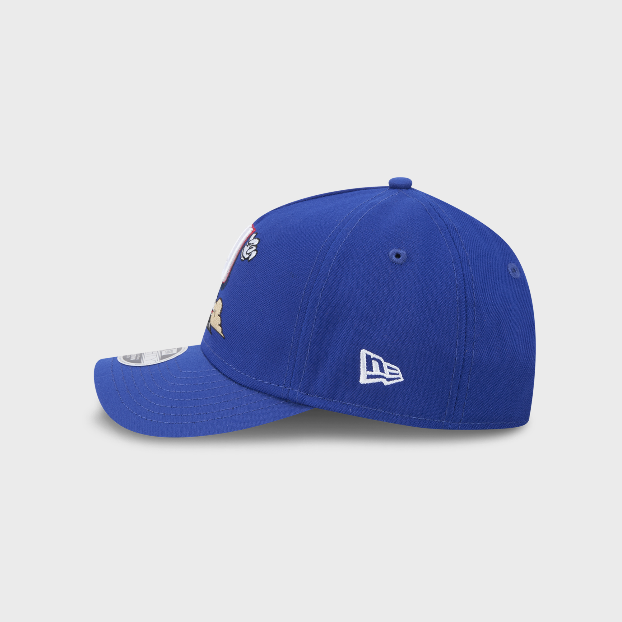 Casquette ajustable New Era Royal New York Giants Cartoon 9FORTY M-Crown A-Frame pour enfants d'âge préscolaire