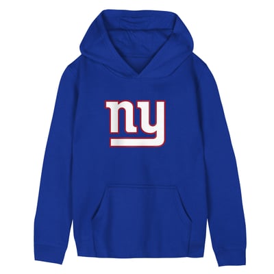 New York Giants Outerstuff Preschool Primary Logo Fleece Hoodie - Royal