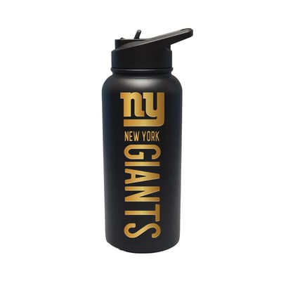 New York Giants The Memory Company 32oz. Stainless Steel Gold Lettering Tumbler