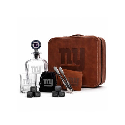 New York Giants The Memory Company Decanter Set