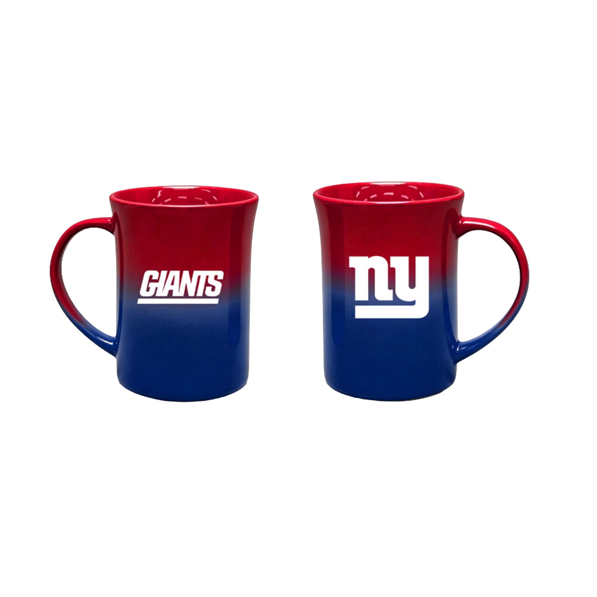 The Memory Company New York Giants Two-Pack 15oz. Ceramic Ombre Mug Set