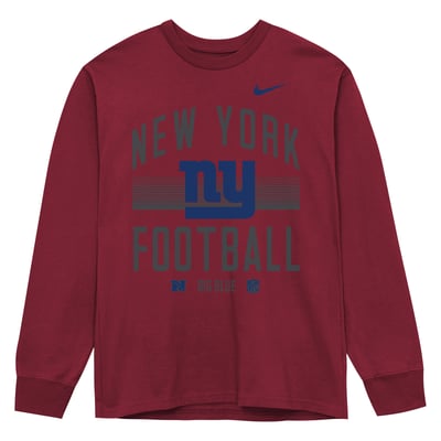 New York Giants Nike Toddler Essential Long Sleeve T-Shirt - Red
