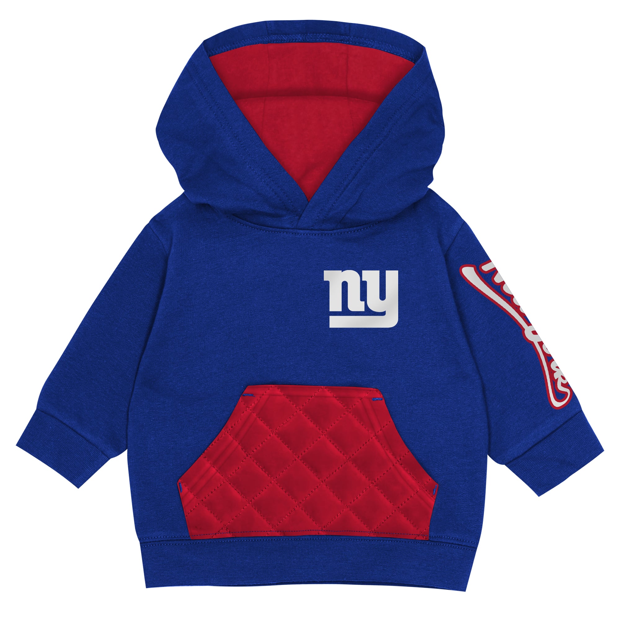 Ensemble sweat à capuche et pantalon en polaire Outerstuff Royal New York Giants Drive Stopper pour tout-petit