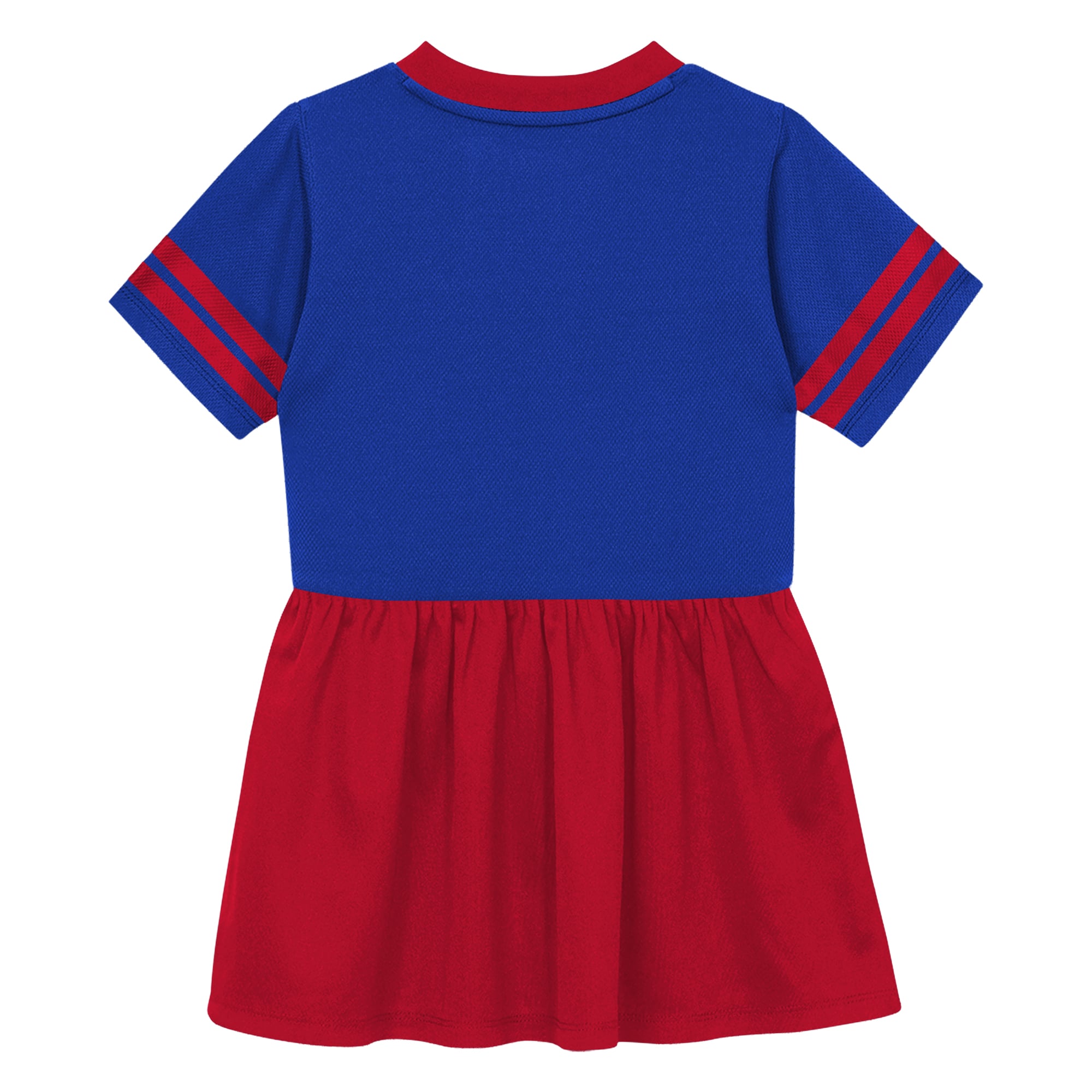 Toddler Outerstuff Royal New York Giants Stadium Lights V-Neck Fashion Football Jersey Dress
