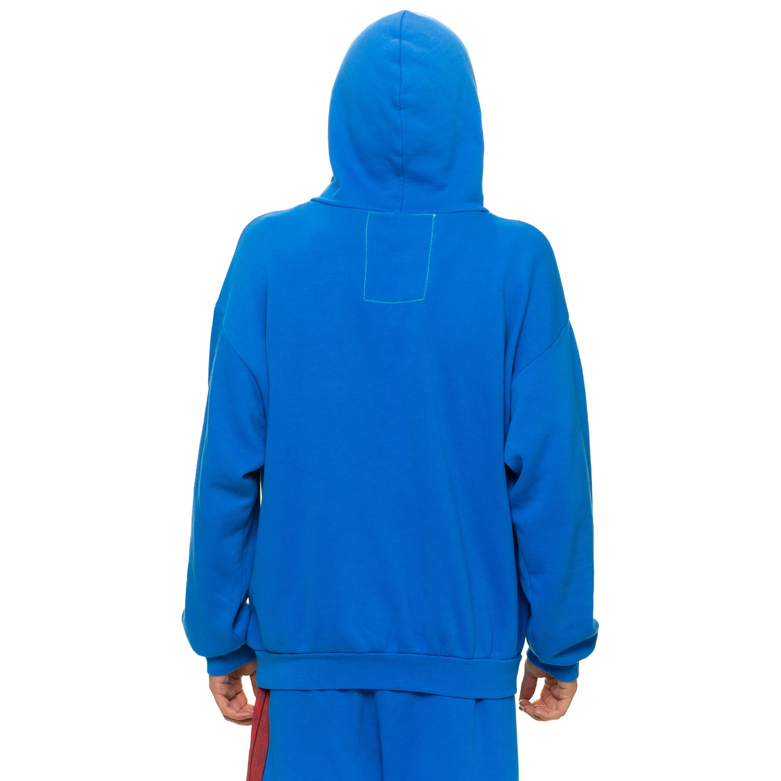Sweat à capuche unisexe Aviator Nation Royal New York Giants Relaxed Tri-Blend