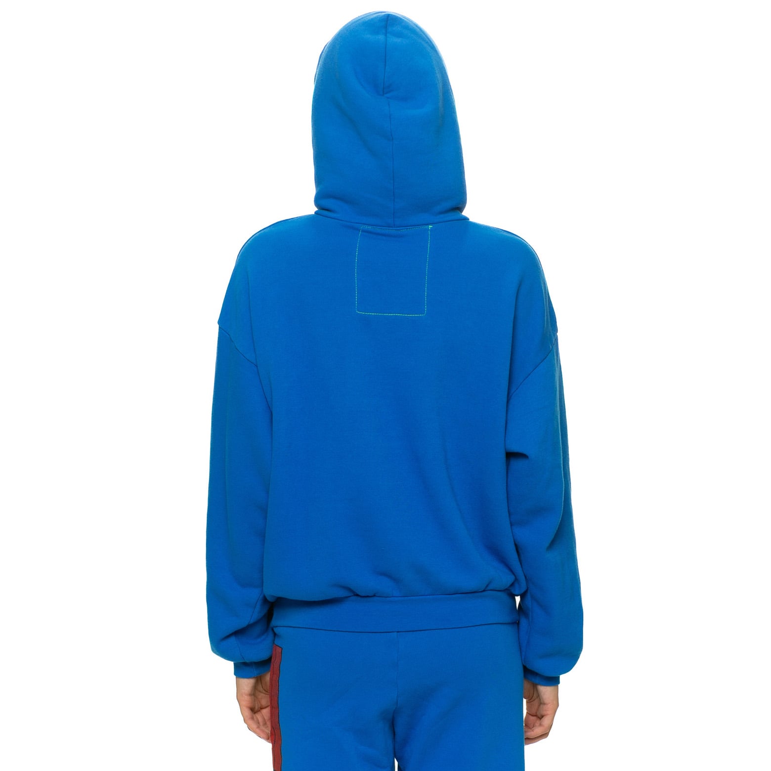 Sweat à capuche unisexe Aviator Nation Royal New York Giants Relaxed Tri-Blend