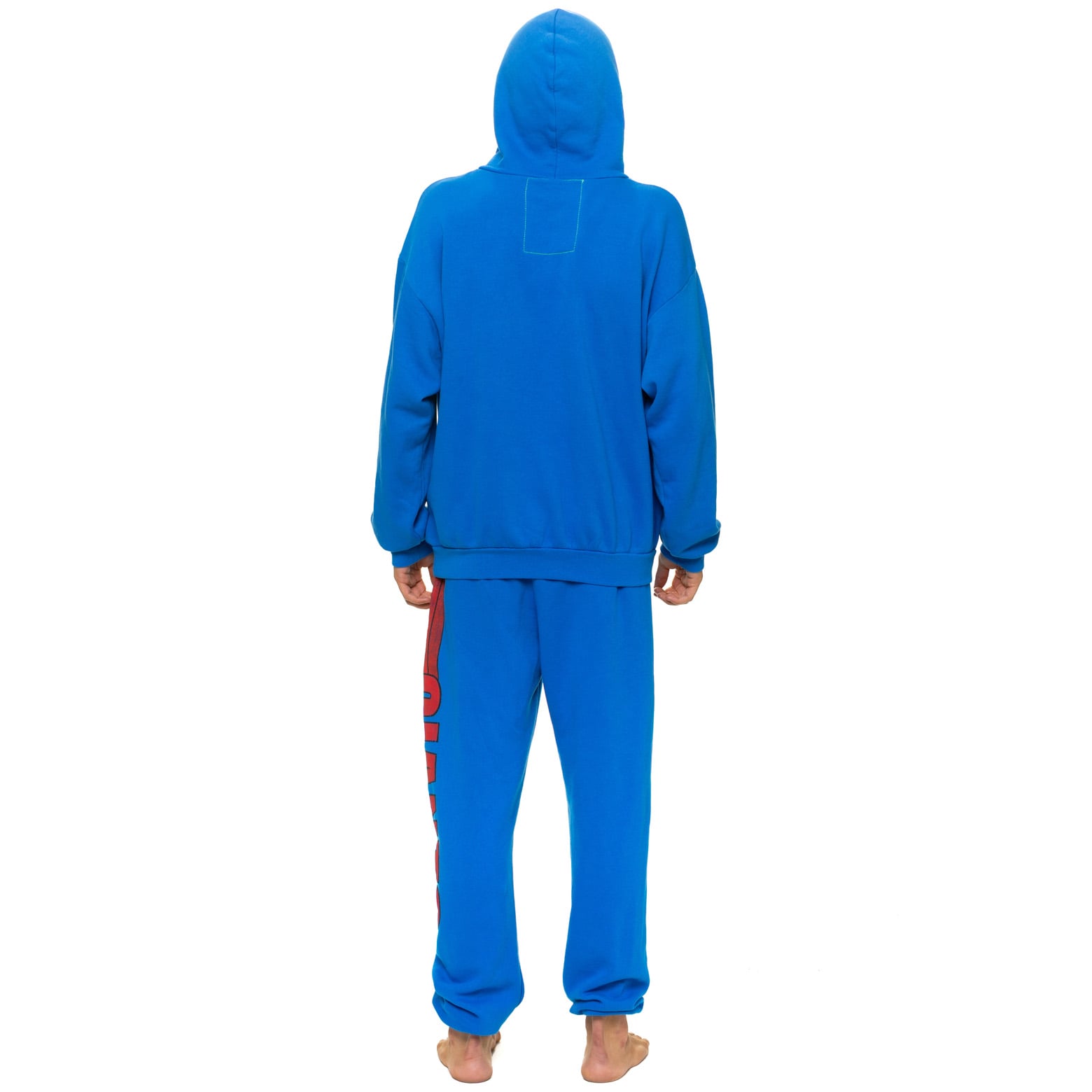 Pantalon de survêtement unisexe Aviator Nation Royal New York Giants en mélange trois matières