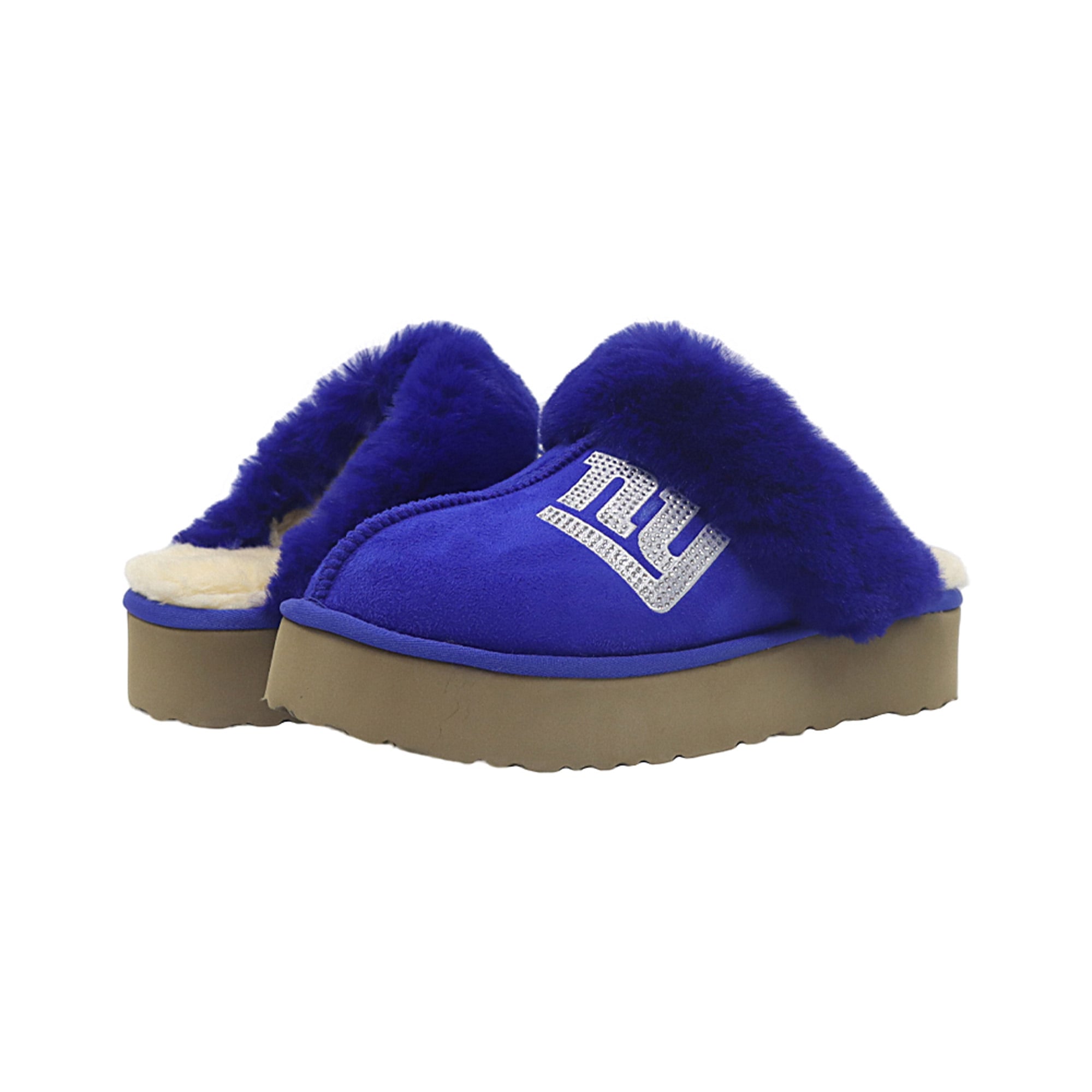 Pantoufles unisexes FABGATING de Cuce, bleues