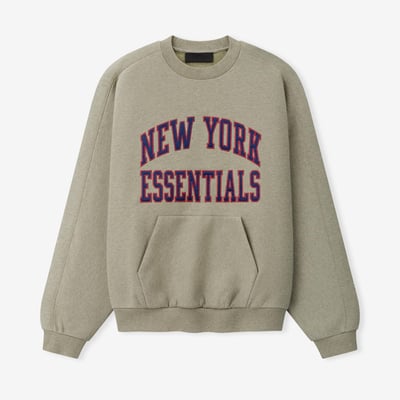 New York Giants Fear of God x NFL Unisex 90s Relaxed Sweatshirt - Heather Gray